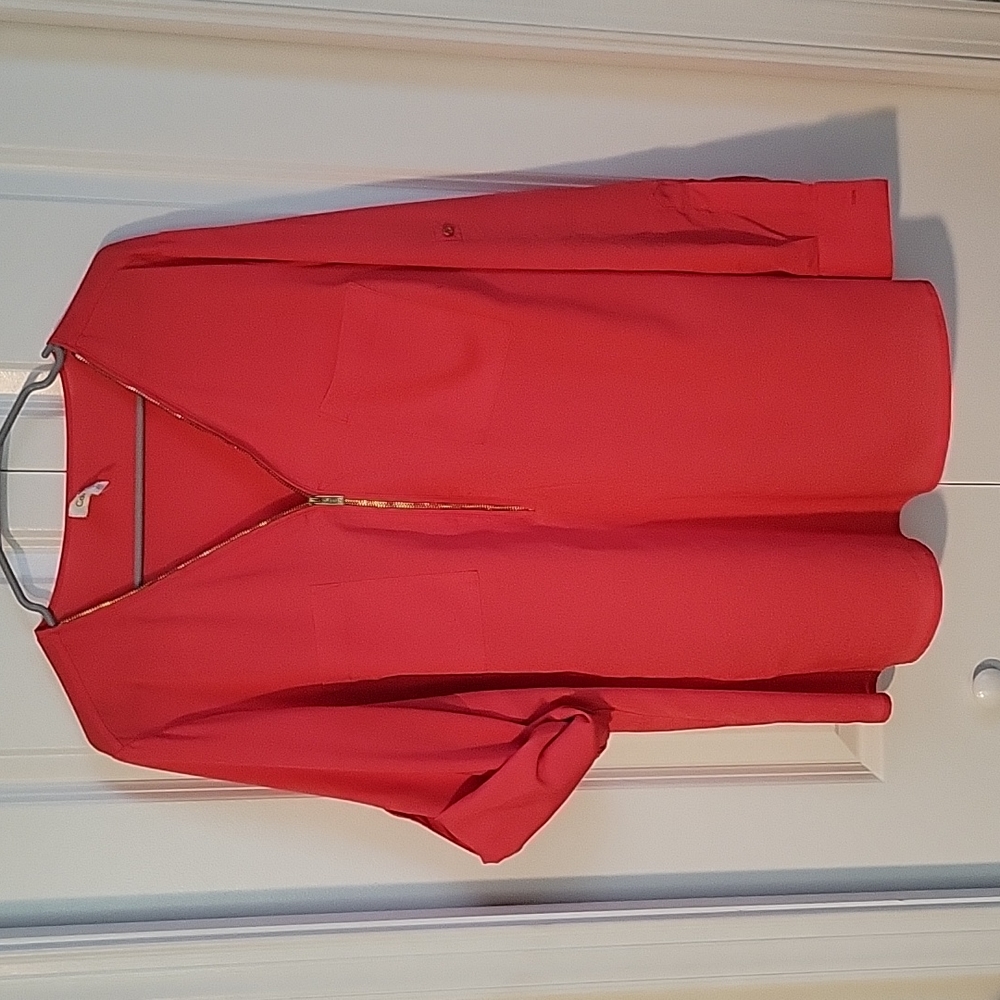 Calvin kline zip up top
